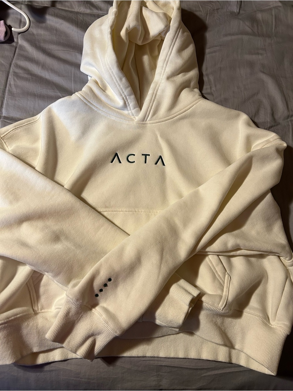 Cream Hooded women’s Sweatshirt